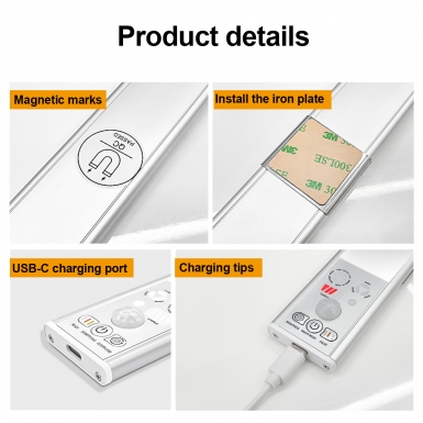 LED室内灯 - HCP250 电量显示三色橱柜灯